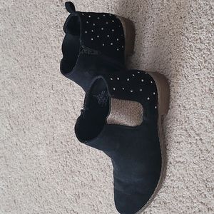 Girls Old Navy size 3 suede bootie